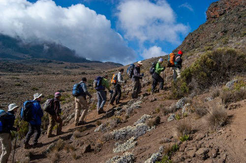 Hiking group