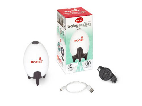 Rockit Rocker (Rechargeable Version) in box with charger and accessories