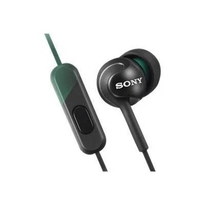 Image of one earphone and the mic 